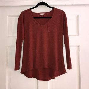 Dark Orange Long Sleeve